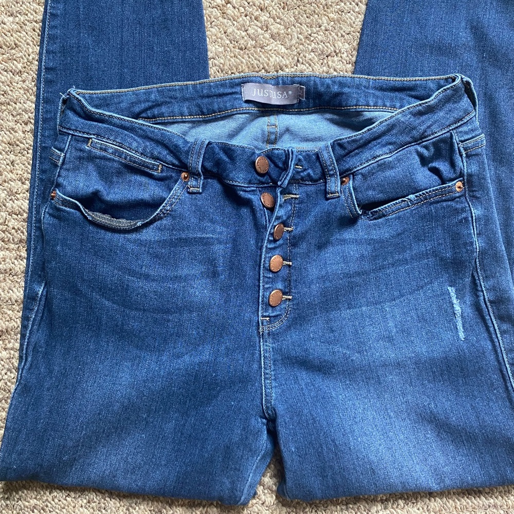 JUSTUSA high rise skinny jeans